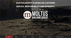 Desktop Screenshot of moltusbuild.com